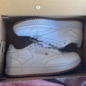 Reebok Double Club C white sneakers